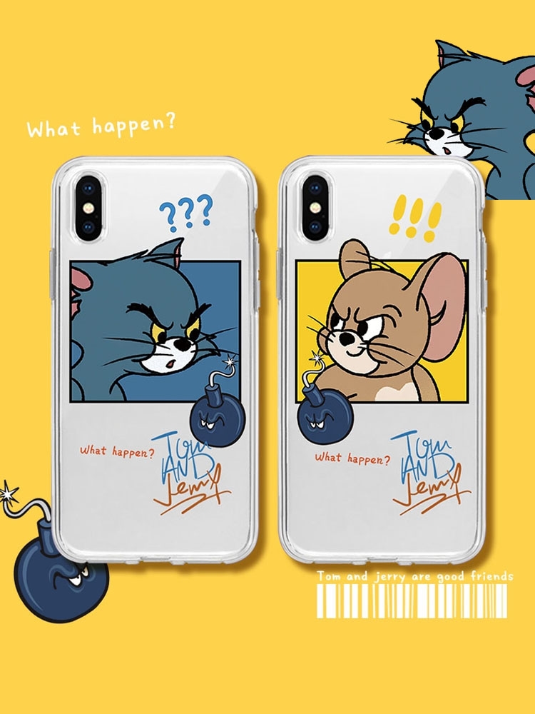 猫和老鼠魅族16spro手机壳魅族16s/16x卡通透明16Xs保护套情侣魅族16/16th硅胶16thplus个性创意潮牌男女款薄