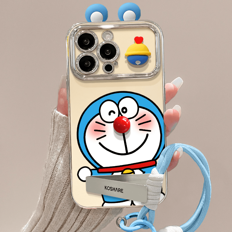 哆啦公仔适用多型号手机壳
