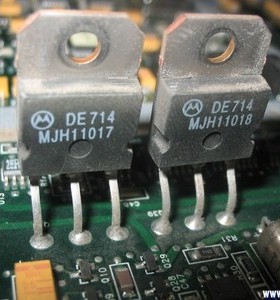 MJH11017 MJH11018 PNP达林顿三极管 电源管 专营汽车电脑板芯片