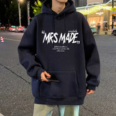 宽松潮牌外套重磅帽衫 连帽卫衣男秋冬季 休闲男装 长袖 2026新款 美式