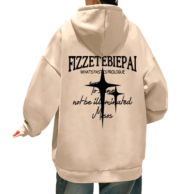 潮流连帽卫衣宽松外套男女同款