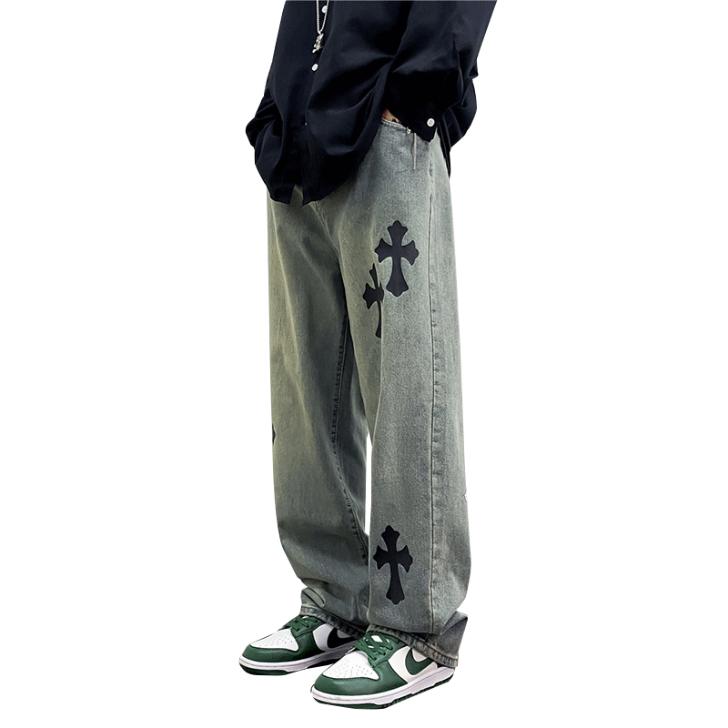 潮流宽松百搭休闲长裤