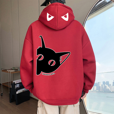 卫衣男秋冬季2025新款重磅宽松连帽上衣美式休闲大码高街男生帽衫