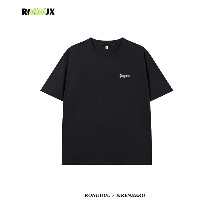 正肩短袖t恤女设计感多巴胺上衣