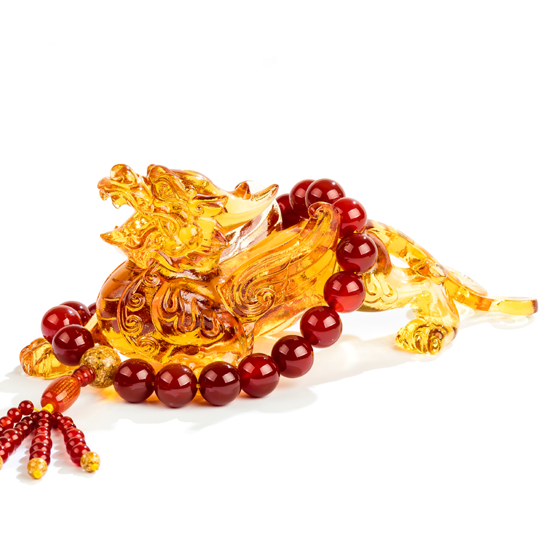 汽车平安装饰品琉璃精美包装盒