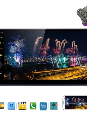 跨境新品2din7寸电容屏车载MP5播放器汽车音响倒车蓝牙免提收音机