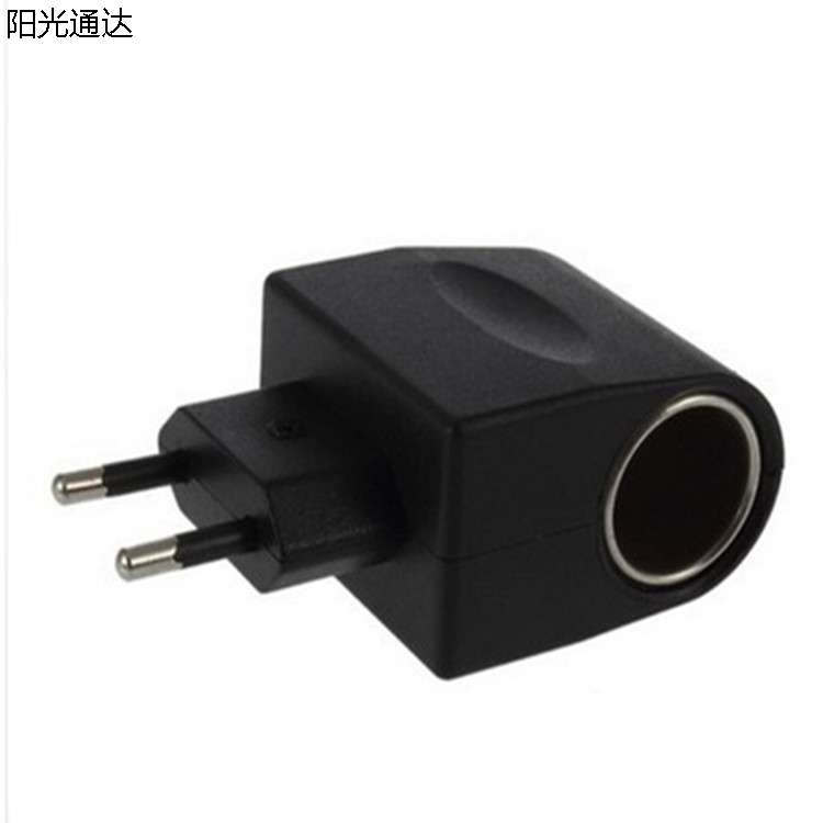 厂家直销家用点烟器  220V转12V欧规 i电烟器插车充