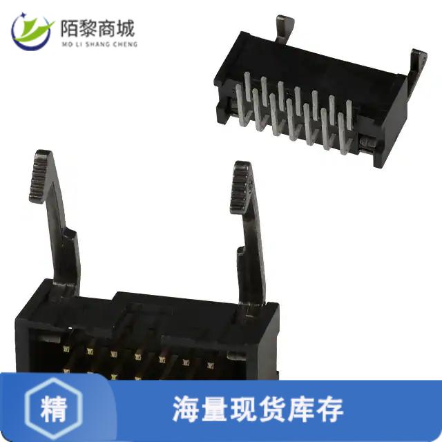 全新原装1761607-5正品/CONN HEADER R/A 14POS 2.54MM