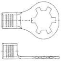 全新原装19074-0023正品/端子 STAR 14-16 AWG 08 STUD