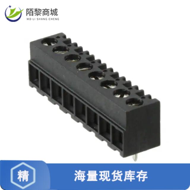 全新原装1776113-8正品/TERM BLK 8P SIDE ENT 3.81MM PCB