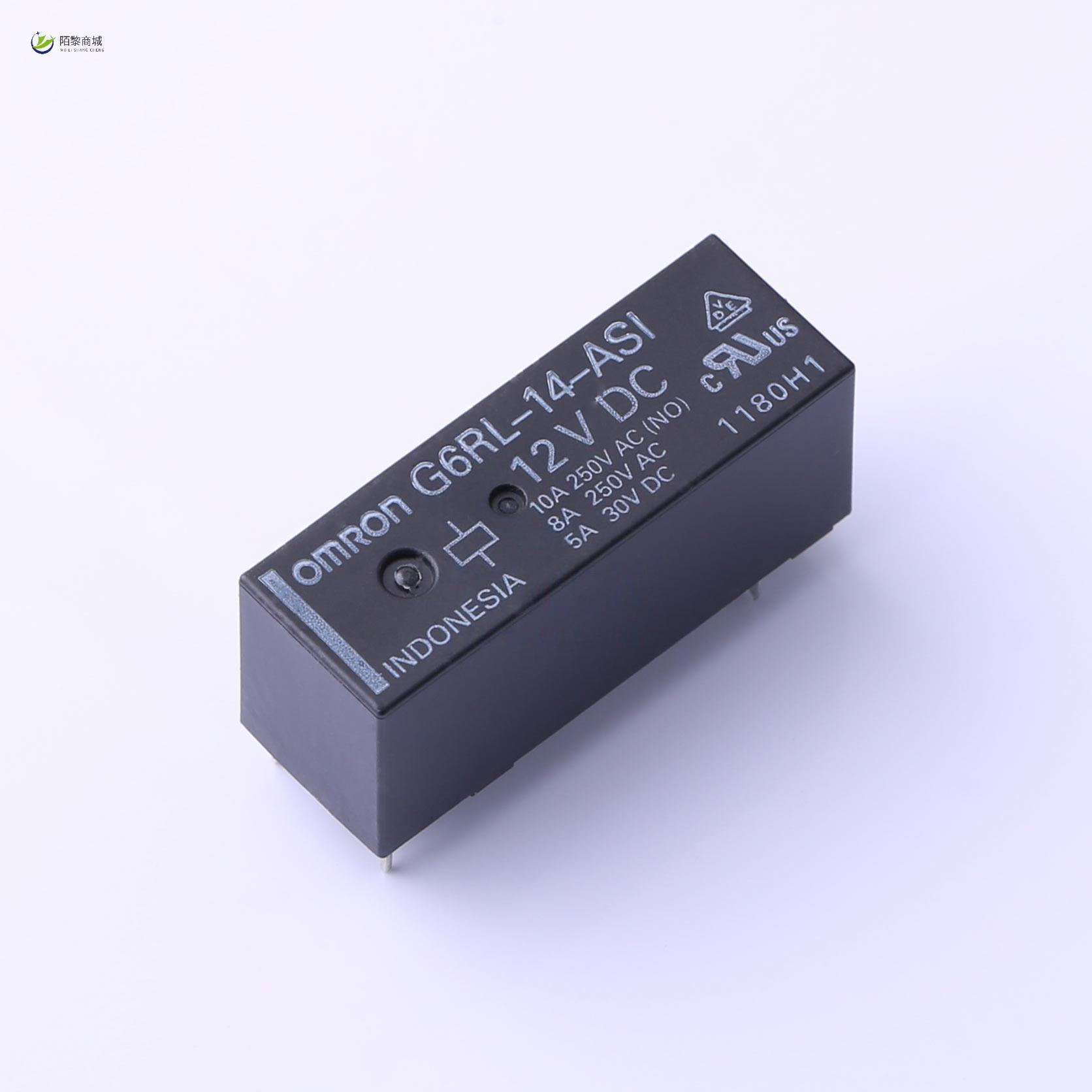 全新原装G6RL-14-ASI DC12正品/12VDC 8A 无锁存