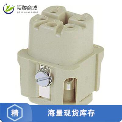 全新原装09200042711正品/INSERT FEMALE 4POS+1GND SCREW