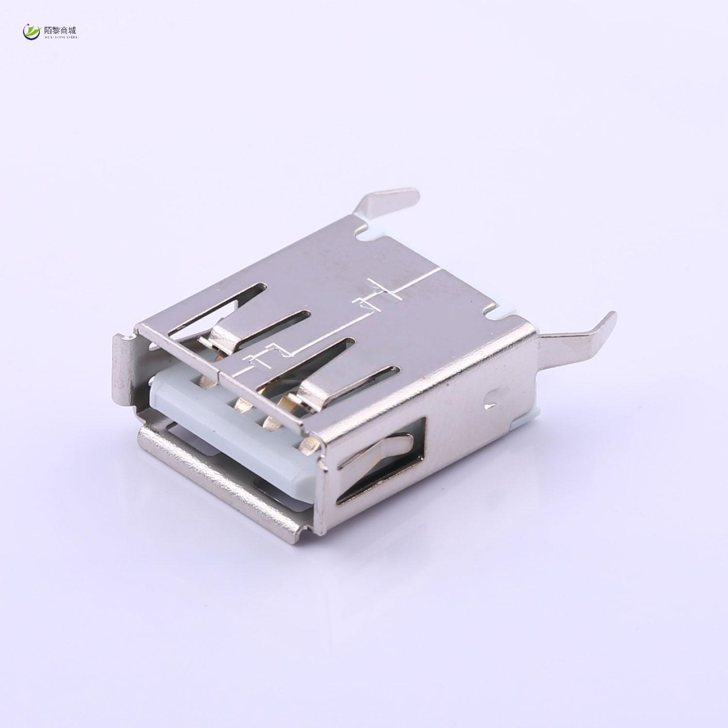 全新原装U-USBAS04P-F001正品/Type-A 母座 直插