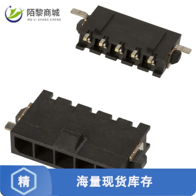 全新原装2-1445057-5正品/CONN HEADER SMD R/A 5POS 3MM