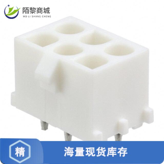 全新原装350827-4正品/CONN HDR 6POS 0.25 GOLD PCB