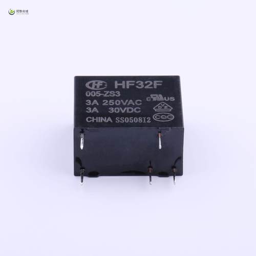 全新原装HF32F/005-ZS3正品/功率继电器 3A 单刀双掷 5