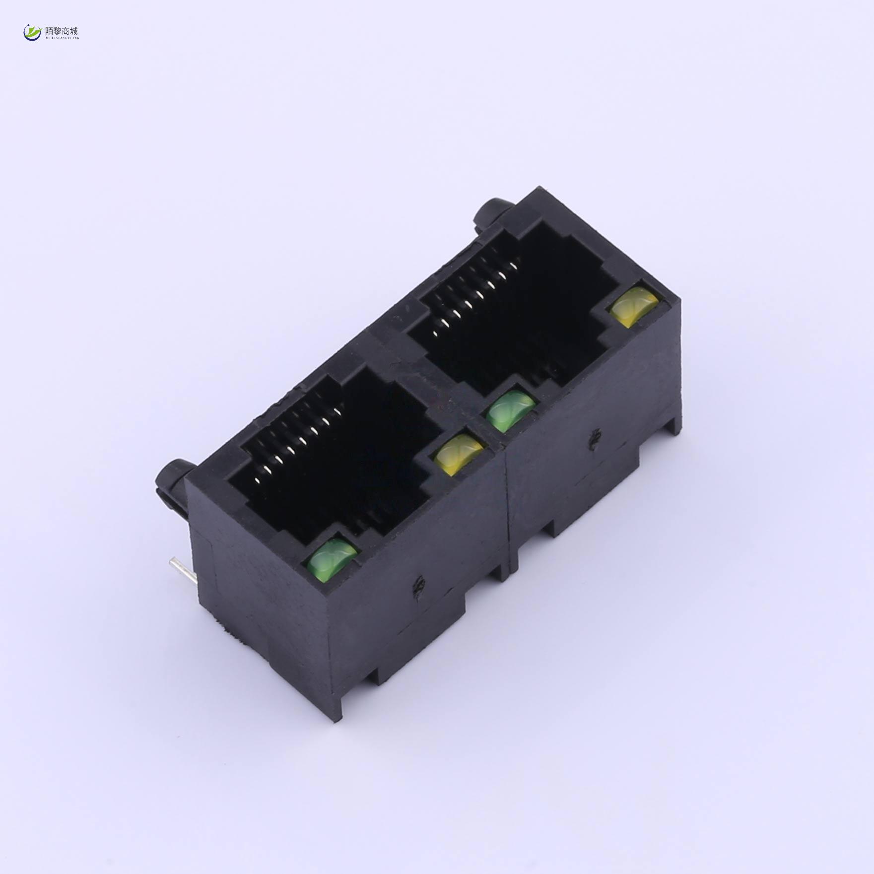 全新原装HC-RJ45-5JA-2-5正品/RJ45 8P/8C 双联 短体