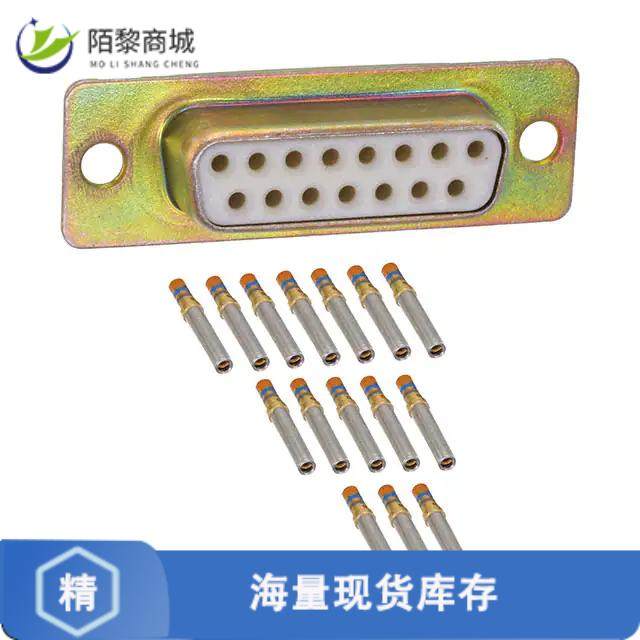 全新原装M24308/2-2F正品/CONN DSUB RCPT 15POS PNL MNT