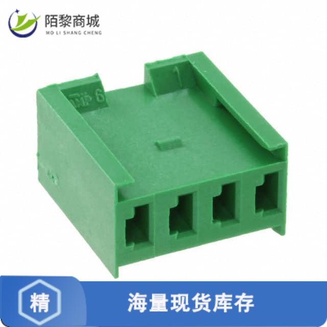 全新原装280591正品/CONN RCPT HOUSING 4POS GREEN