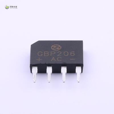 原装正品GBP206(50MIL)全新整流桥 GBP206(50MIL)
