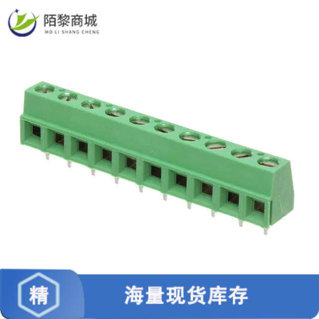 全新原装1-282837-0正品/TERM BLK 10P SIDE ENT 5.08M