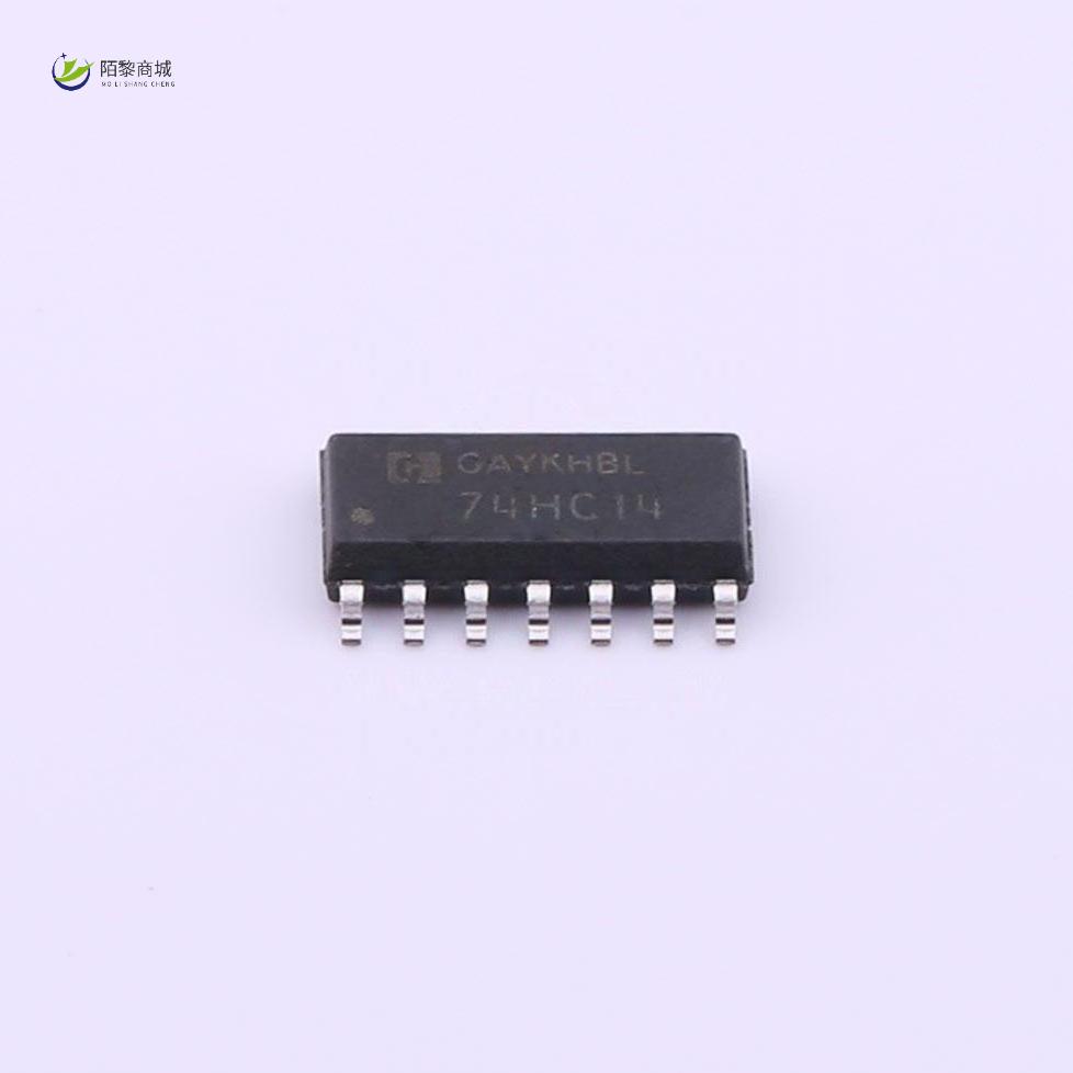 全新原装74HC14M/TR正品/六路施密特触发反向器