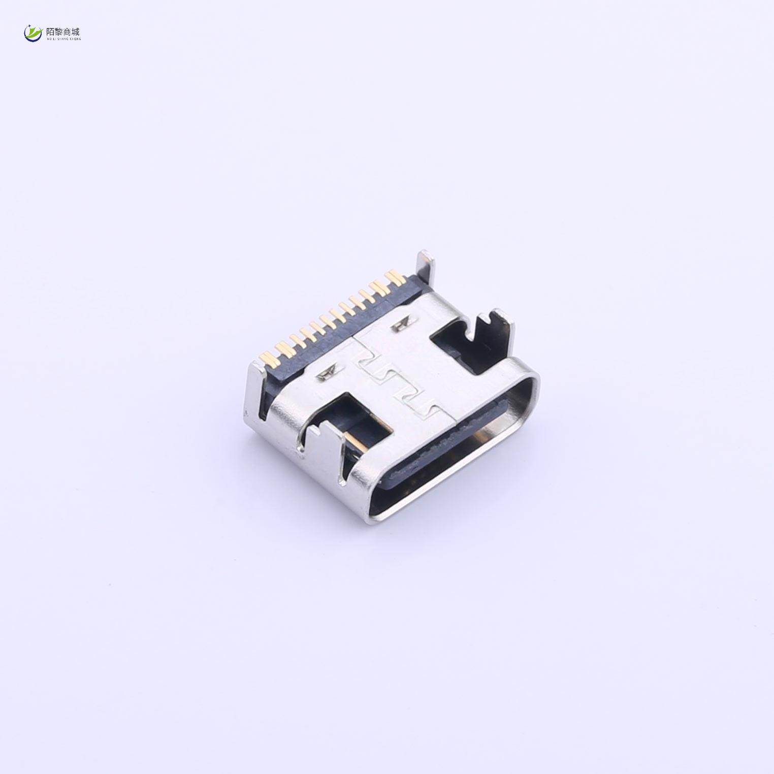 全新原装GT-USB-7010B正品/Type-C 母座 卧贴