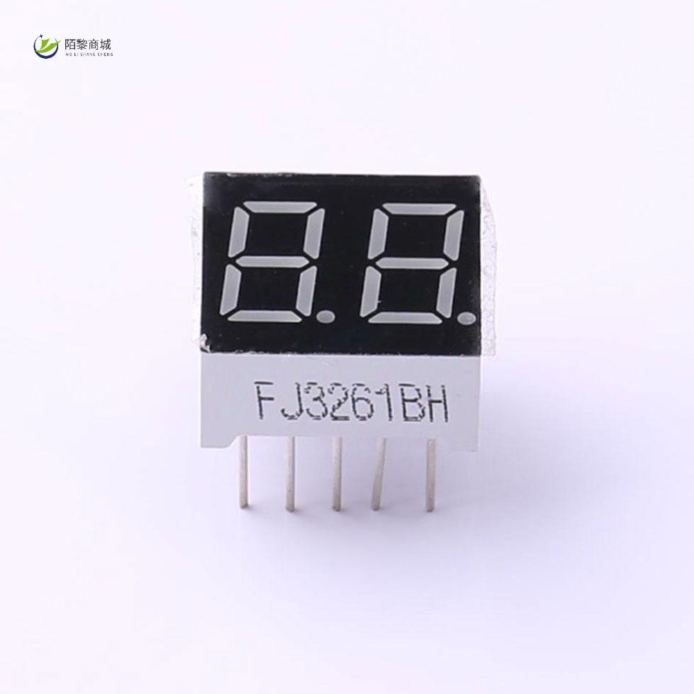 全新原装FJ3261BH正品/两位0.36英寸红色共阳数码管