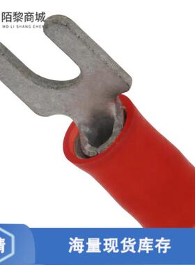 全新原装34080正品/CONN SPADE TERM 16-22AWG #6 RED