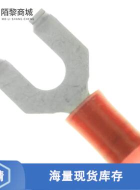 全新原装2-32498-1正品/CONN SPADE TERM 16-22AWG #8 RED