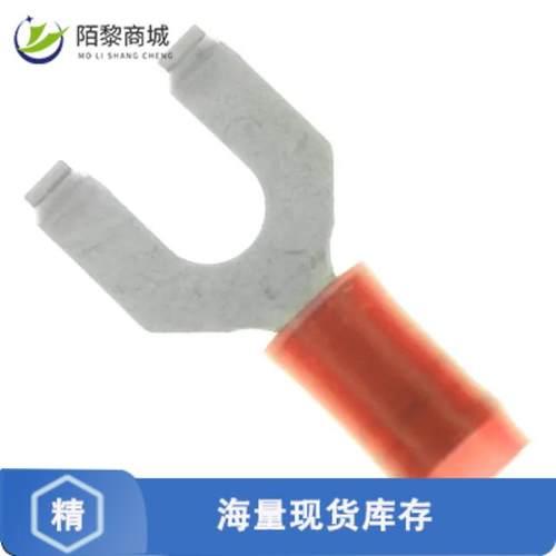 全新原装2-32498-1正品/CONN SPADE TERM 16-22AWG #8 RED