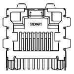 全新原装SI-52008-F正品/模块式/以太网 RJ45 Connector