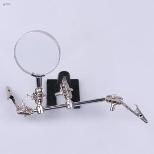 BST 镀铬金属架 168Z正品 放大镜 铸 夹式 全新原装