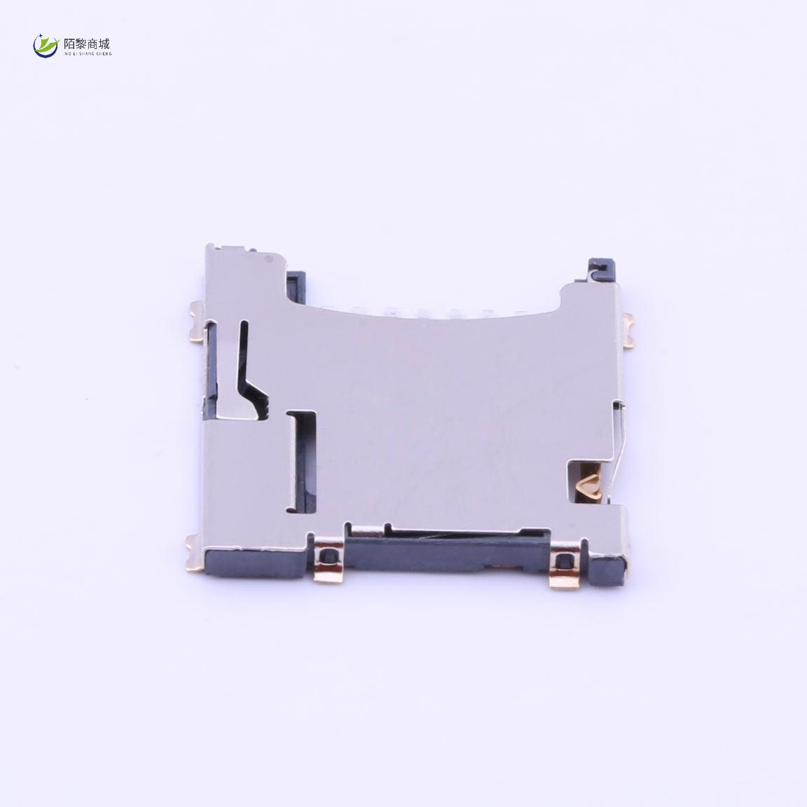 TF-109原装正品自弹式 SD卡(TF卡) 卡座 外焊