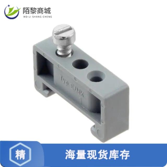 全新原装1421633正品/CONN TERM BLK END BRCKT RAIL GRY