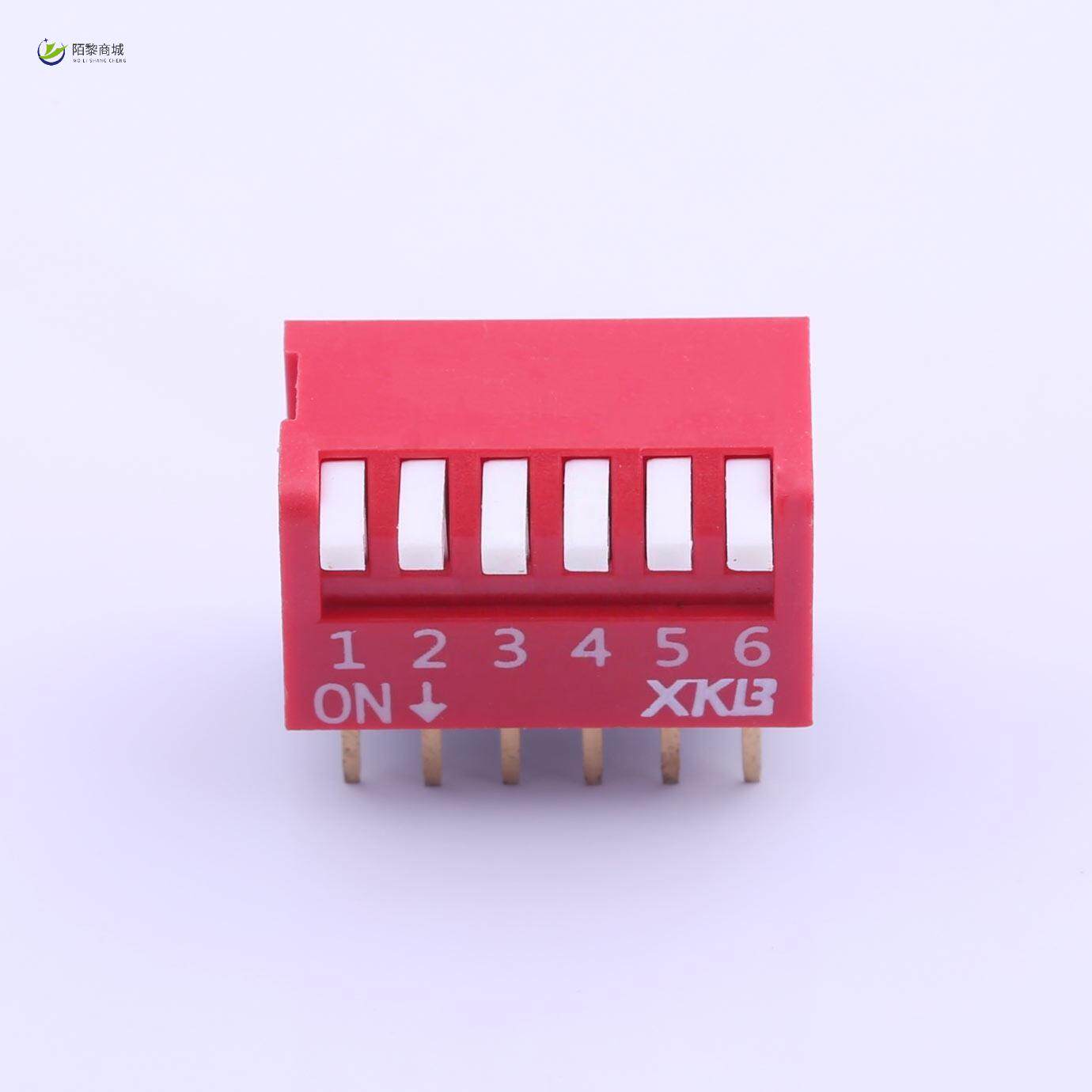 全新原装DPL-06RP正品/拨码 间距2.54mm 6位 直插