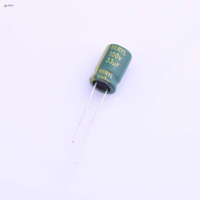 全新原装RC100M330LO8*12TH-2A1E正品/33uF ±20% 100V