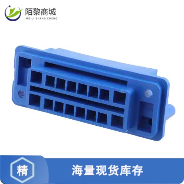 全新原装172059-1正品/CONN PLUG HSG DRAWER 16POS BLUE