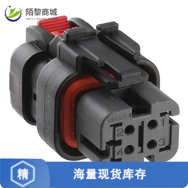 全新原装776487-2正品/CONN PLUG ASSY 4POS 14-18AWG GRY