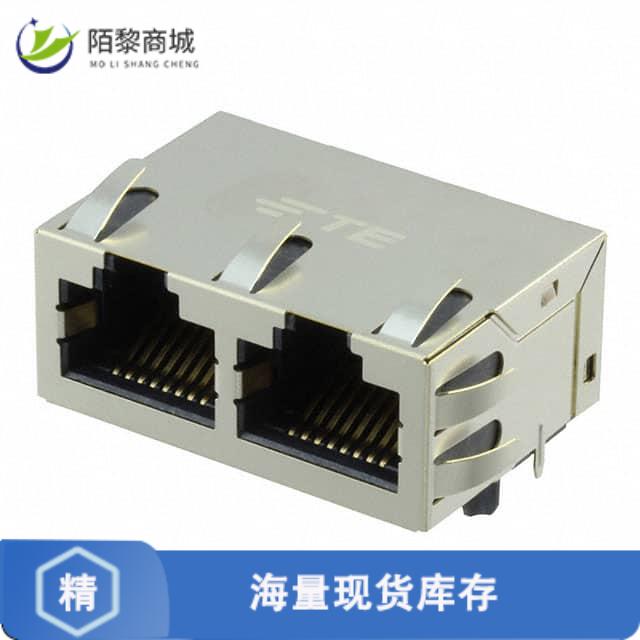全新原装2301996-1正品/CONN JACK 2PORT 100 BASE-T PCB