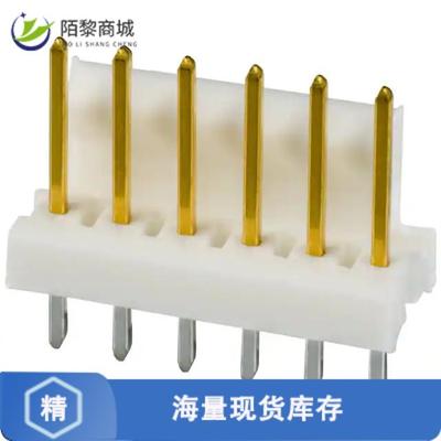 全新原装3-641124-6正品/CONN HEADER VERT 6POS 2.54MM
