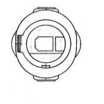 全新原装172195-1正品/CONN PLUG HSG FMALE 1POS INLINE