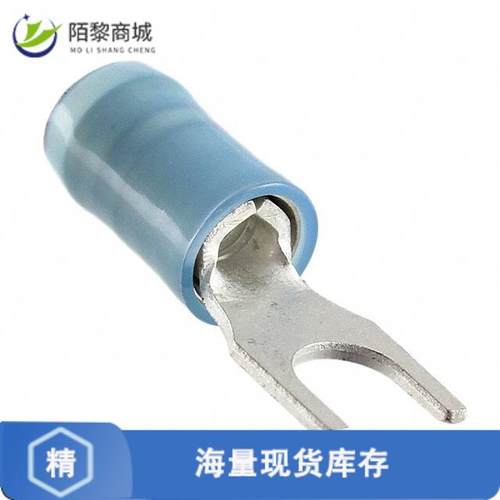 全新原装130531正品/CONN SPADE TERM 14-16AWG #8 BLU