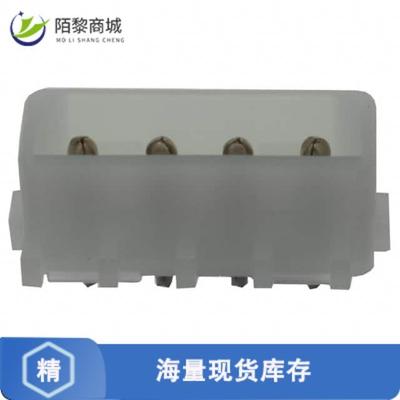 全新原装1586515-2正品/CONN HEADER VERT 4POS 5.08MM