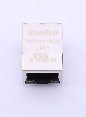 全新原装HR911103A正品/单端口RJ45 集成了磁性和