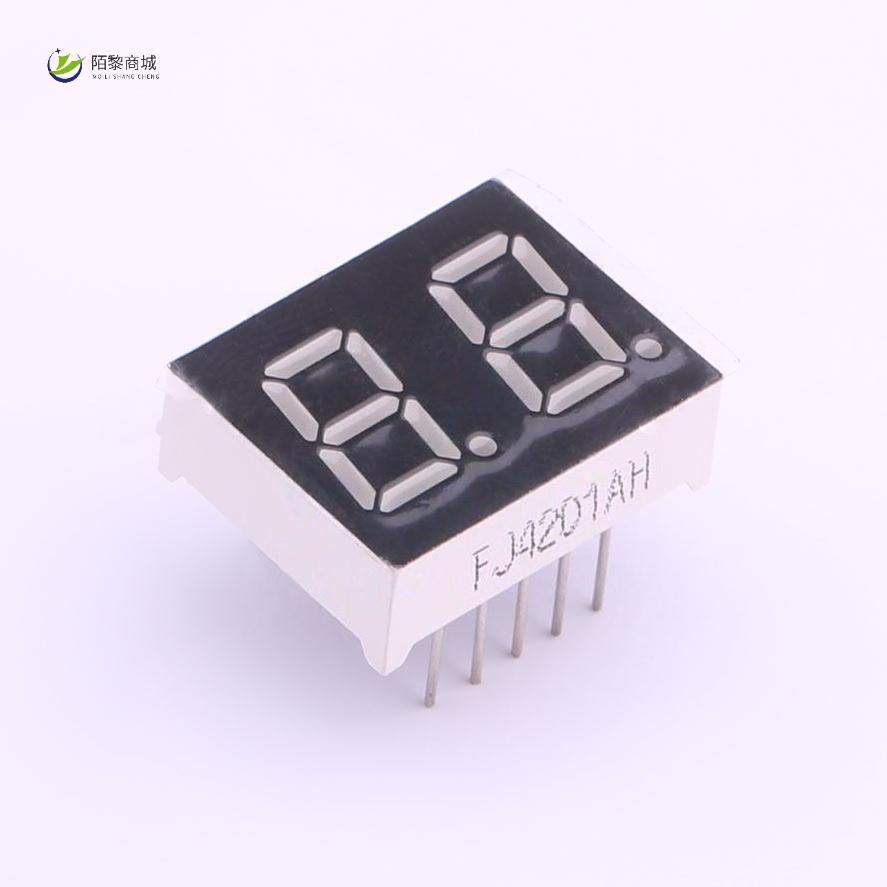 全新原装FJ4201AH正品/两位0.4英寸红色共阴数码管