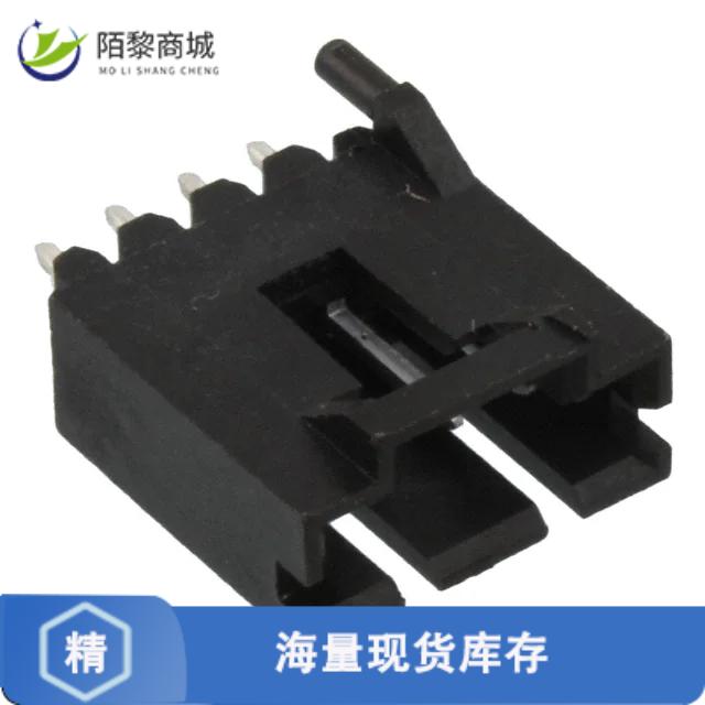 全新原装5-104450-3正品/CONN HEADER VERT 4POS 2.54MM