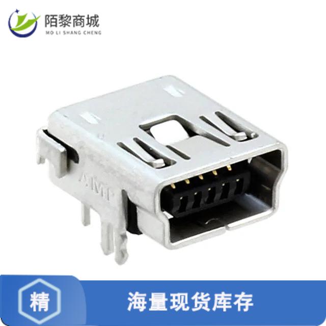 全新原装1734510-2正品/CONN RCPT USB2.0 MINI B 5P R/A