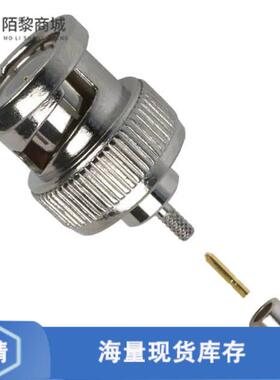 原装正品112516全新CONN BNC PLUG STR 50 OHM CRIMP