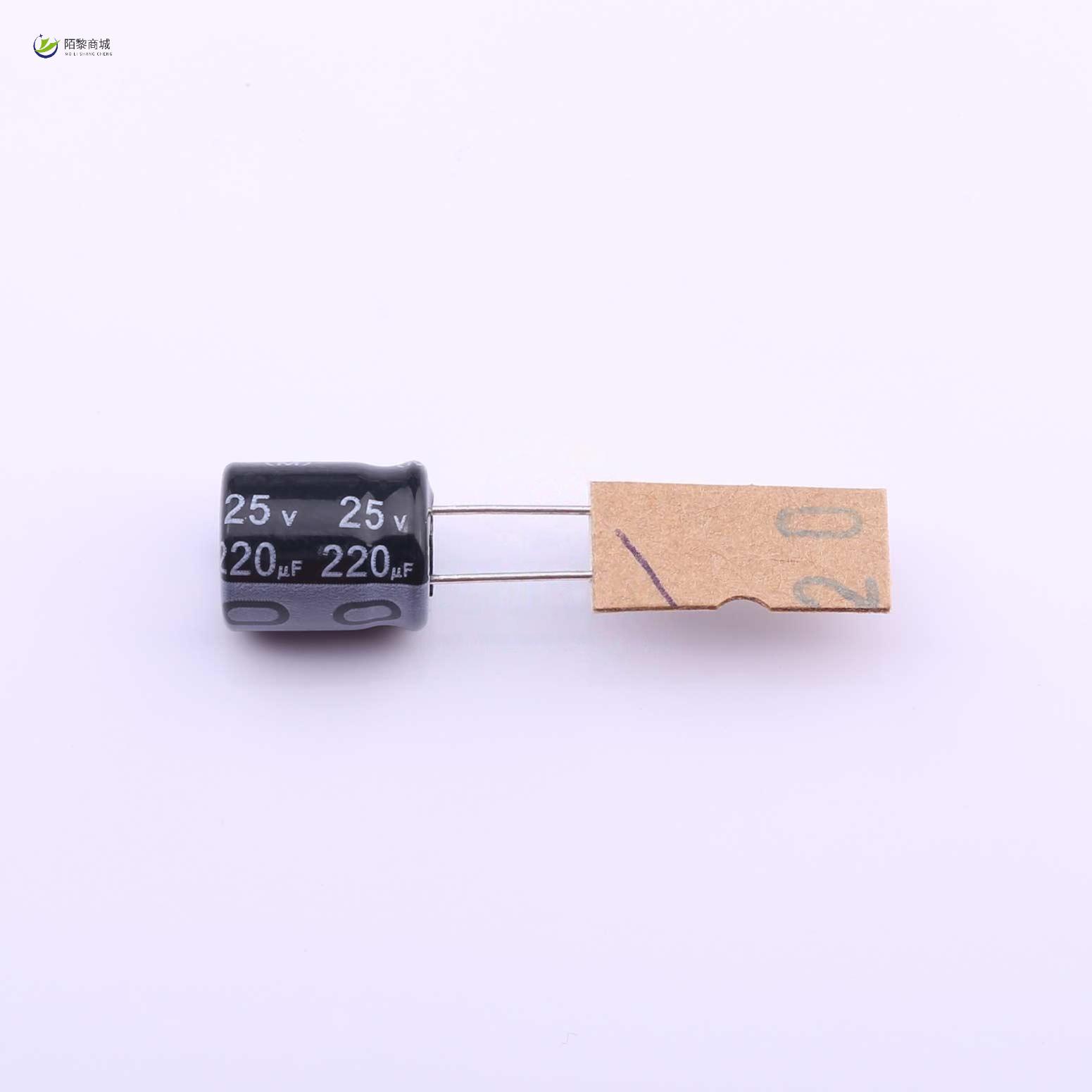 全新原装ECR1EGK221MFA100012正品/直插铝电解电容 ±20